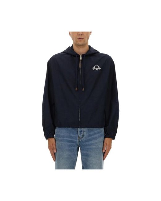 Moschino Zip-Throughs in het Blue voor heren