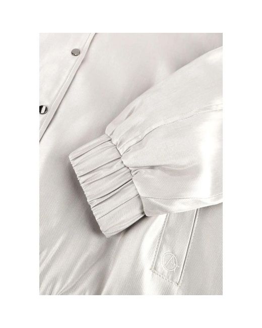 Aimée the Label Jassen ,Polyester Joy Bomber Jacket in het Brown