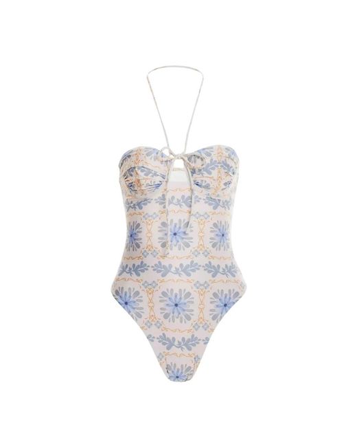 Agua Bendita White One-Piece