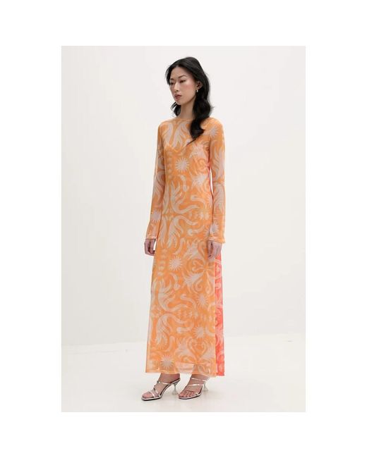 Maxi Dresses Never Fully Dressed de color Orange