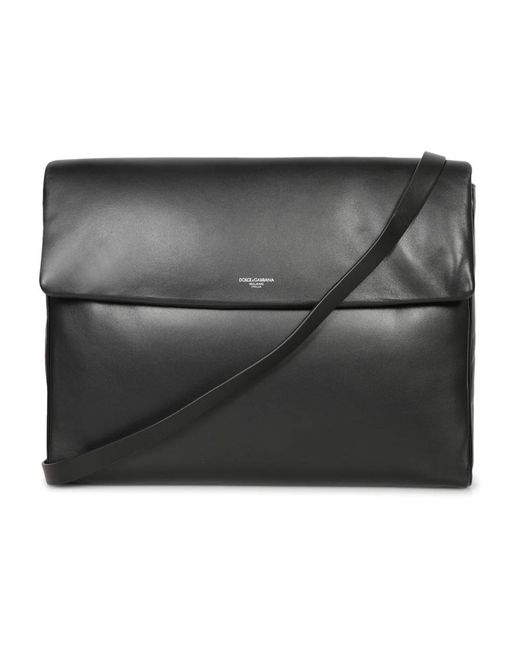 Dolce & Gabbana Black Cross Body Bags for men