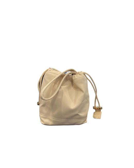 Rabanne Natural Bucket Bags