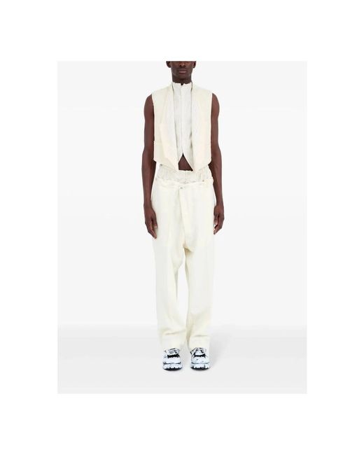 Maison Margiela White Waistcoats