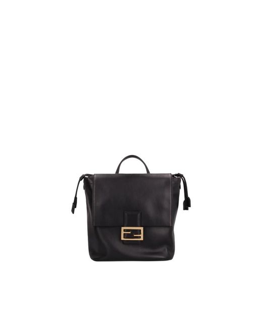Fendi Black Backpacks