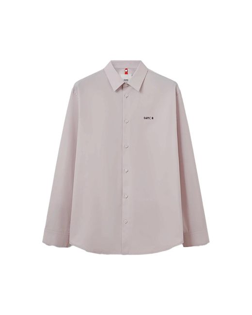 Camicia lumen tessuta stile minimalista di OAMC in Gray da Uomo