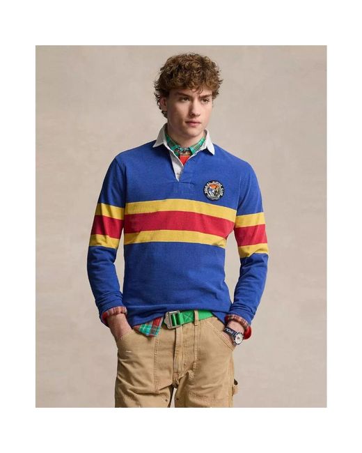 Polo Shirts di Ralph Lauren in Blue da Uomo