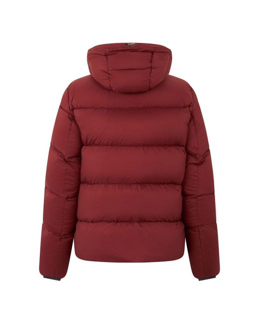 Herno Red Winter Jackets for men