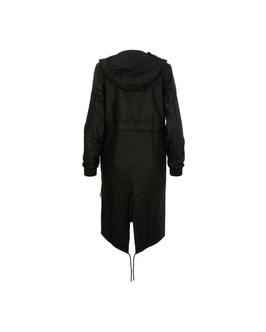 Rains Black Rain Jackets