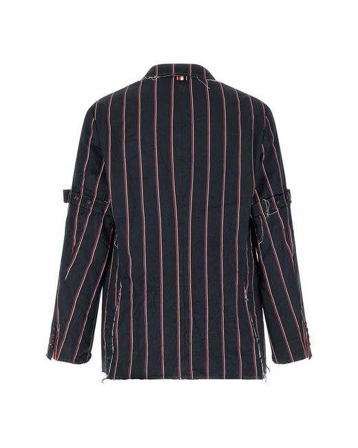 Thom Browne Jassen ,Blauw ,Katoen Mogador Blazer in het Blue voor heren