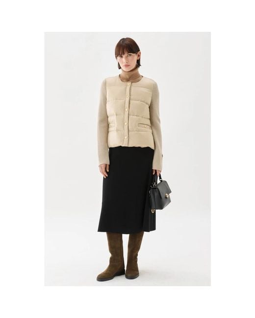 Down Jackets BUSNEL en coloris Natural