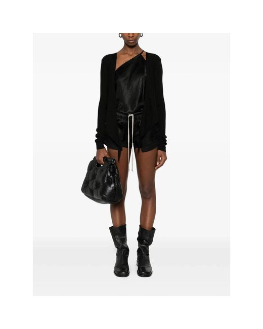 Rick Owens Black Cardigans