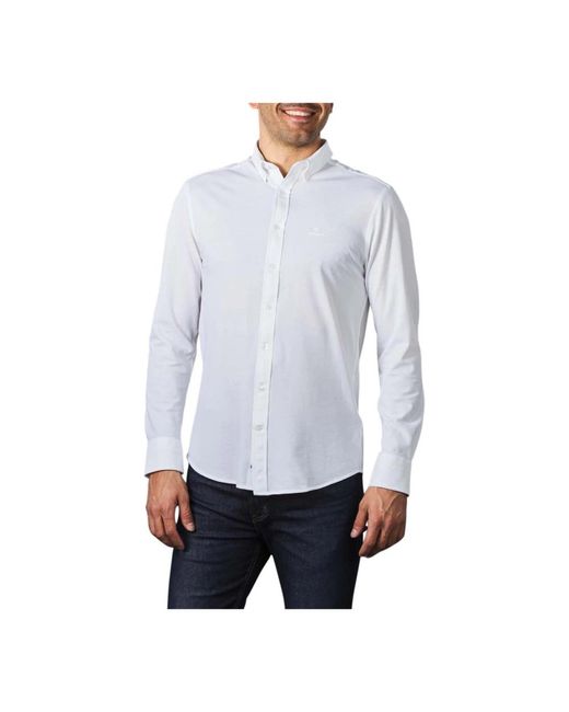 Gant White Casual Shirts for men