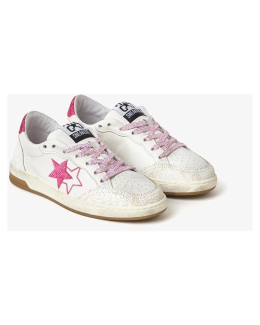2 Star Pink Sneakers