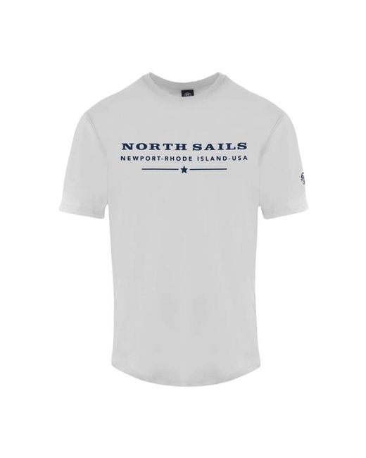 North Sails Gray T-Shirts for men