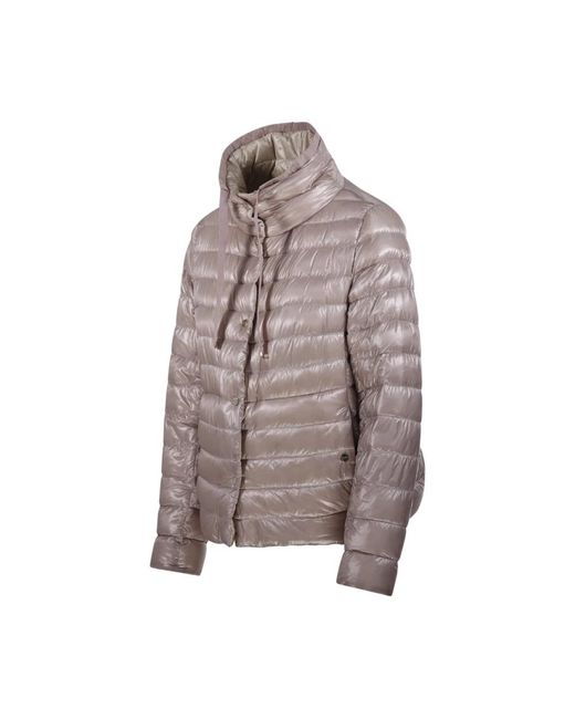 Herno Gray Down Jackets