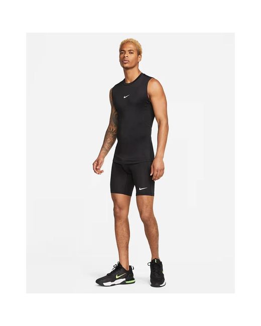 Nike Pro Short Tights in het Black voor heren