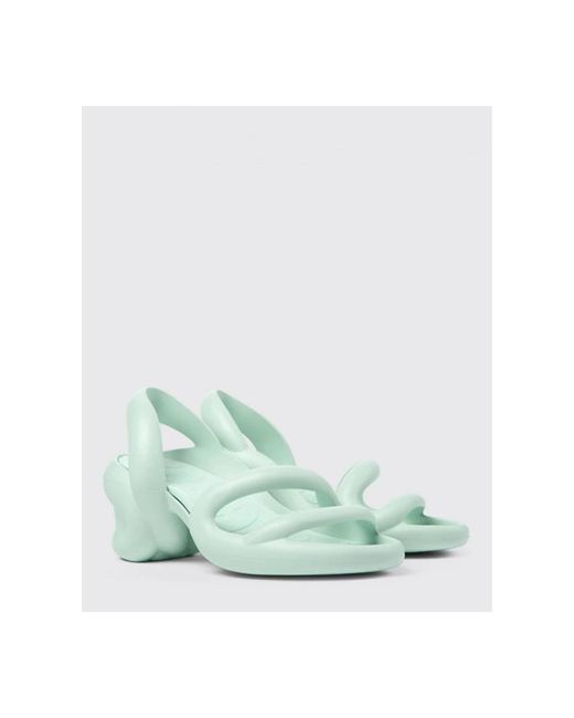 Camper Green High Heel Sandals