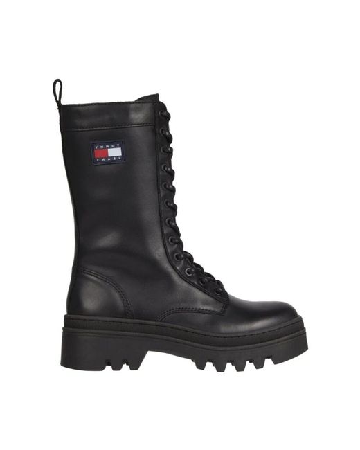Tommy Hilfiger Black Twelve booties