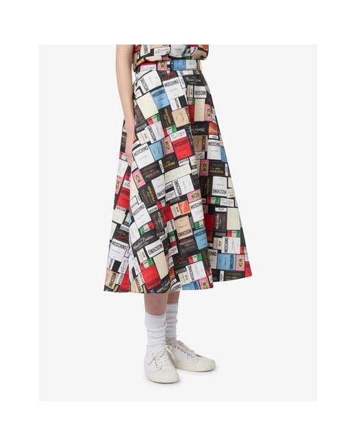 Moschino Blue Midi Skirts