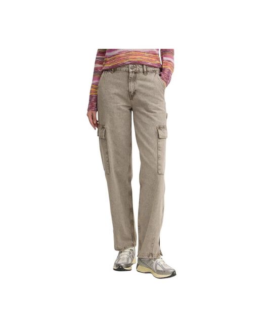 Desigual Casandr Cargo Jeans in het Gray