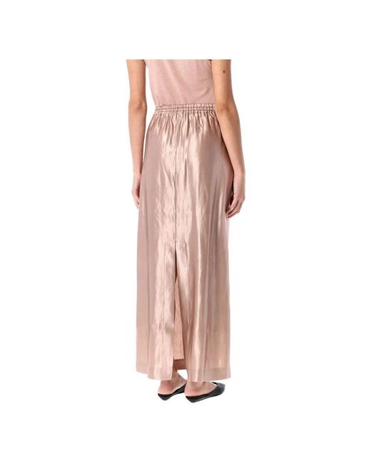 Maxi Skirts Loulou de Saison de color Pink