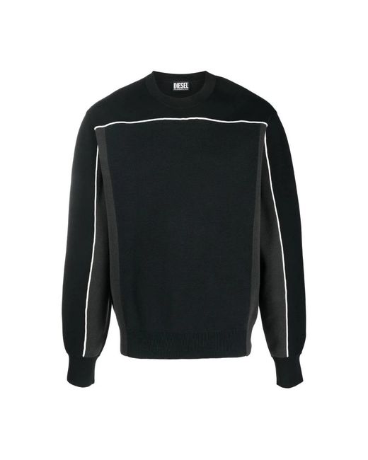 DIESEL Black Sweatshirts for men