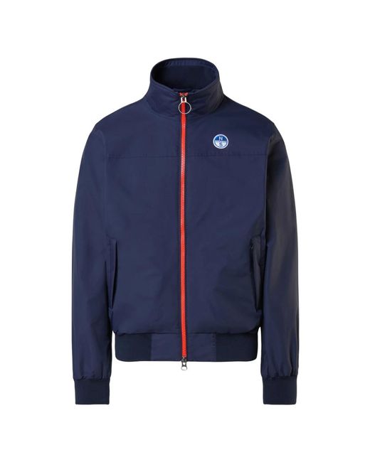 North Sails Blue Light Jackets for men