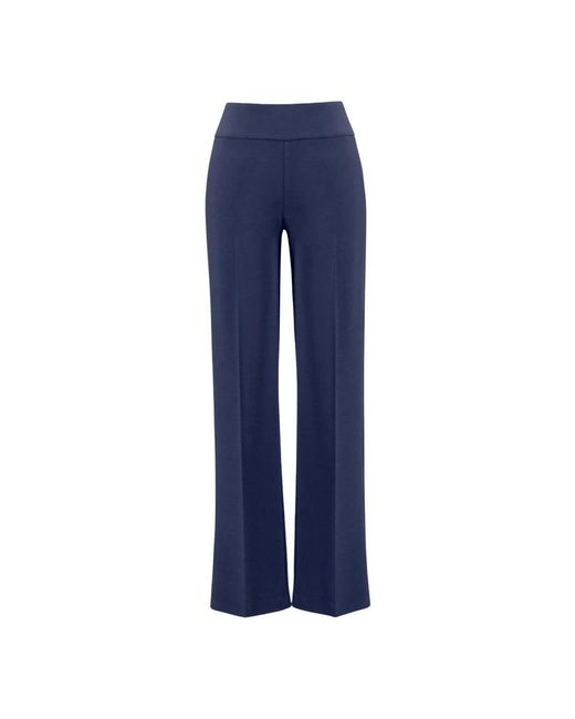 Joseph Ribkoff Blue Straight Trousers