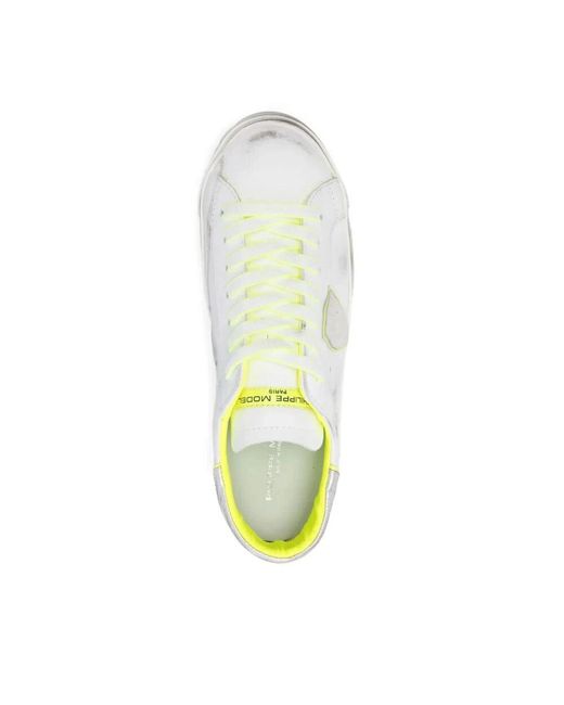 Philippe Model Low Top Sneakers in White für Herren