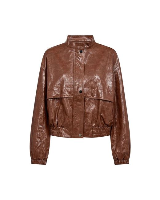 co'couture Brown Bomber Jackets