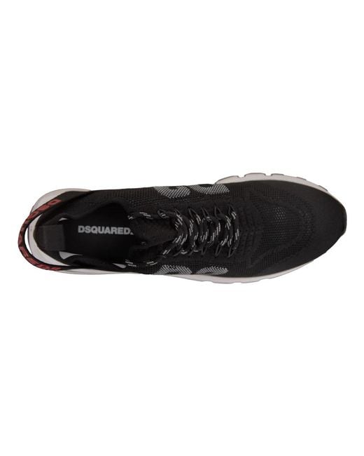 DSquared² Black Sneakers for men