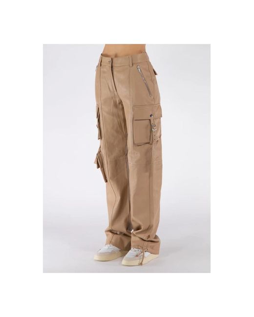 retroféte Natural Straight Trousers