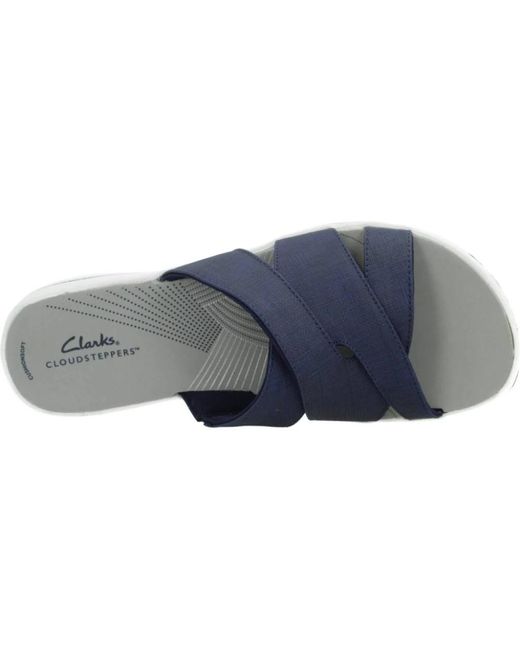 Shoes > flip flops & sliders > sliders Clarks en coloris Blue