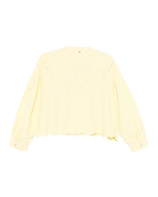 Blouses Antik Batik de color Natural