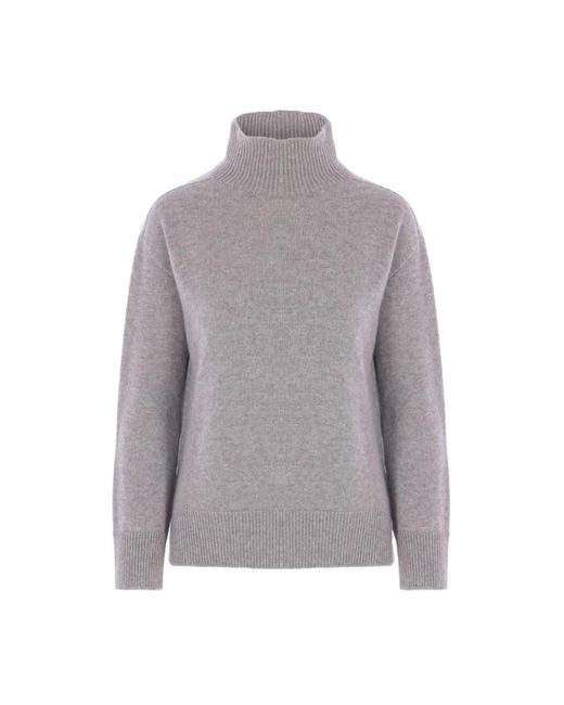 Max Mara Gray Cashmere Knitwear