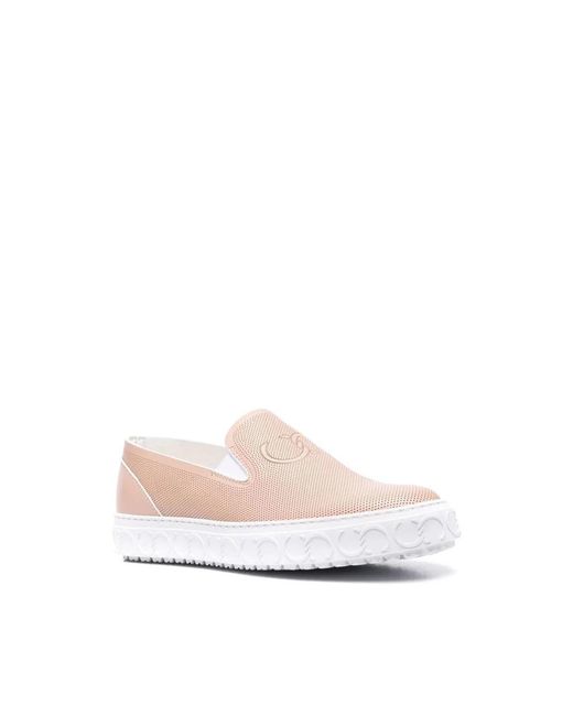 Casadei Pink Loafers