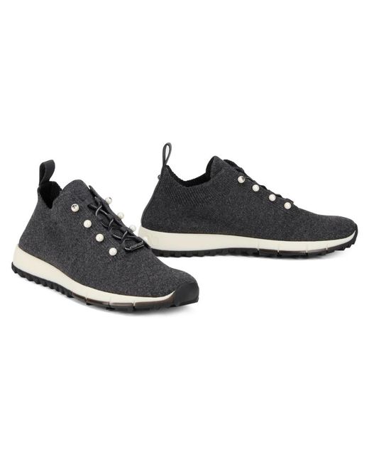 Jimmy Choo Black Sneakers
