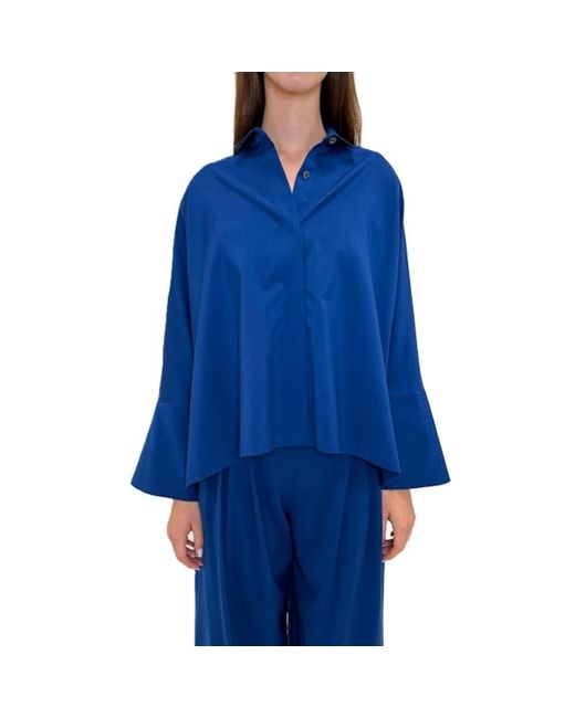 ODEEH Blouse in het Blue