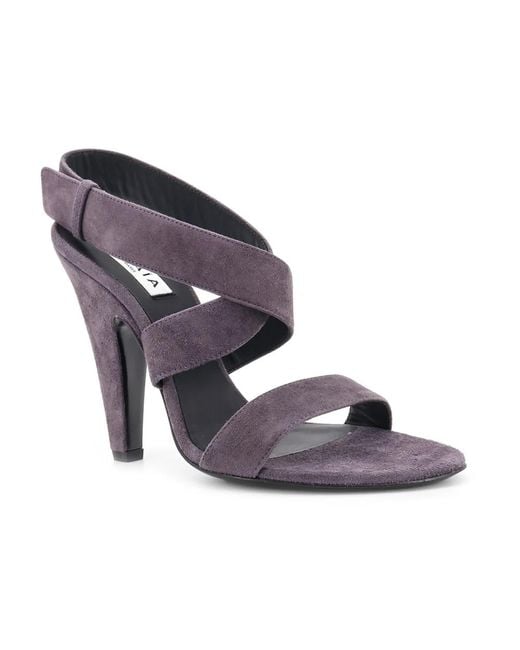 Alaïa Gray High Heel Sandals