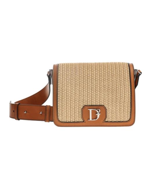 DSquared² Brown Cross Body Bags