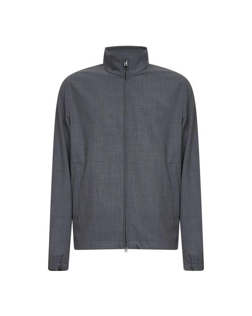 Herno Gray Light Jackets for men