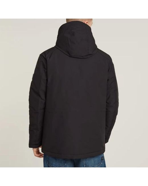 G-Star Jassen ,Zwart ,Polyester Vodan Padded Hdd Jkt in het Black voor heren