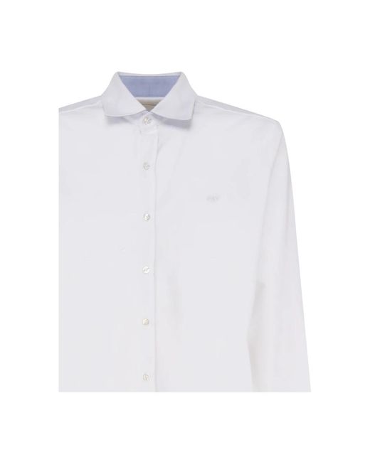 Fay White Formal Shirts for men
