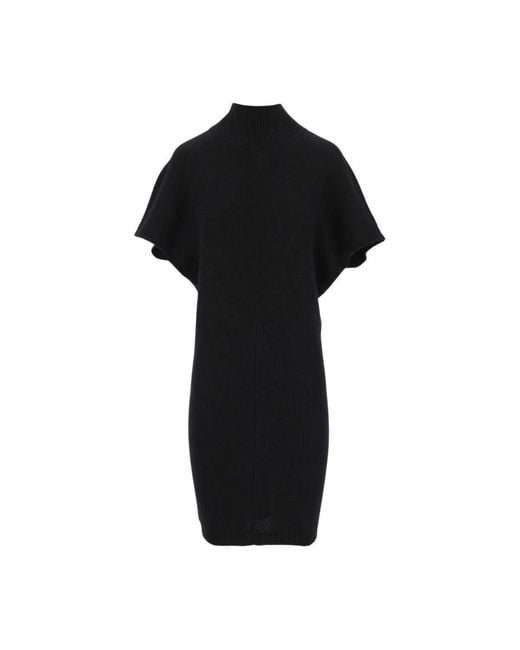 FEDERICA TOSI Black Knitted Dresses