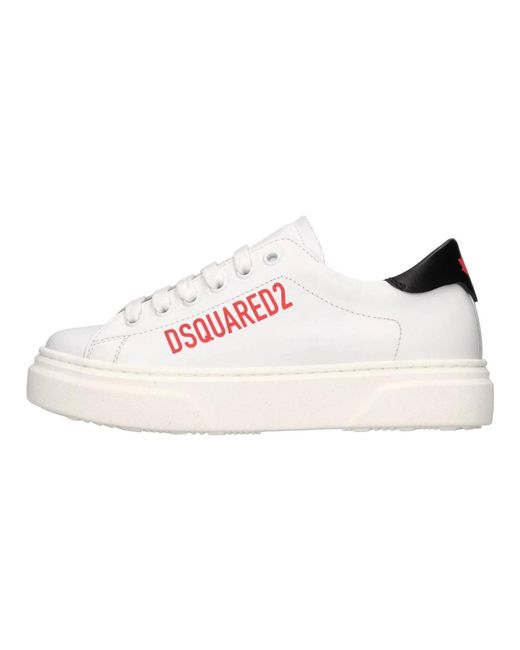 DSquared² Sneakers Weiß in Pink für Herren