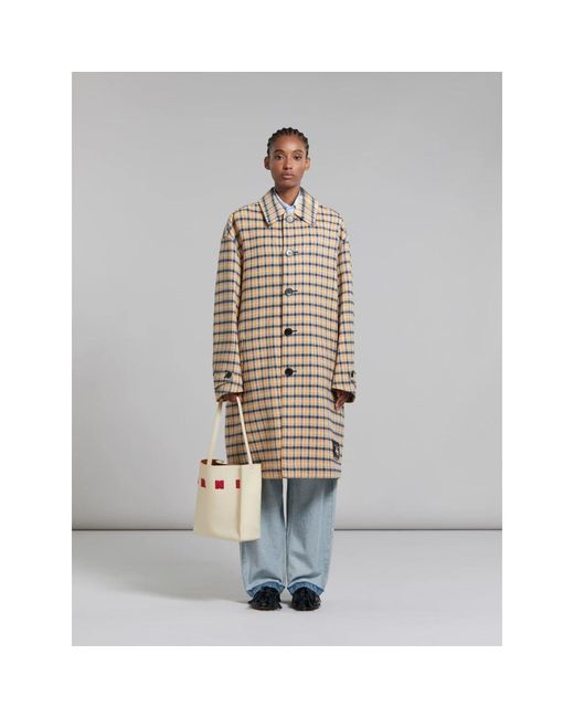 Marni White Tote Bags