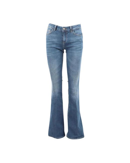 Liu Jo Blue Boot-Cut Jeans