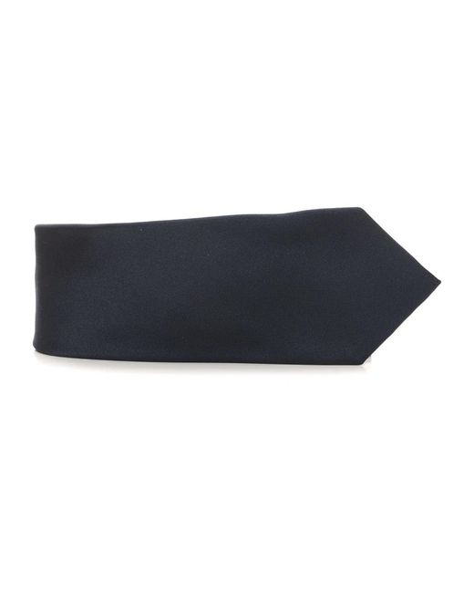 Kiton Accessoires ,Blauw ,Leer Ties in het Blue voor heren