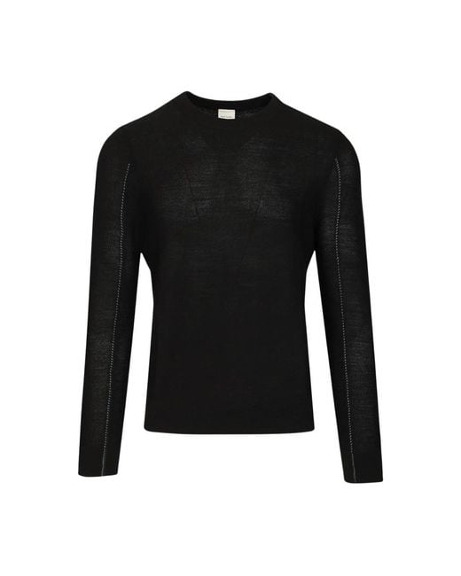 Paul Smith Black Round-Neck Knitwear for men