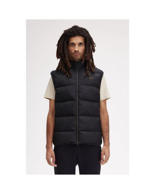 Vests Fred Perry de hombre de color Black